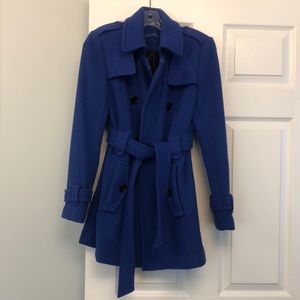 Calvin Klein wool coat - Cobalt blue